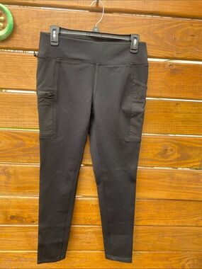 Black fitted Carhartt utility pants